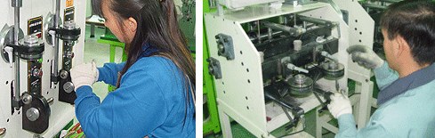 폴리싱(베어링) 공정 사진